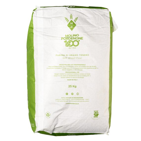 Італійське борошно Манітоба Molino di Pordenone MANITOBA 25 кг, зображення 2