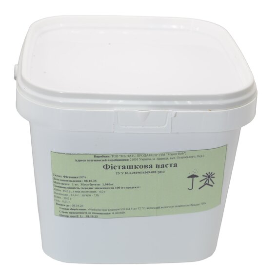 Фісташкова паста 100% MASTER BOB 1 кг, зображення 2