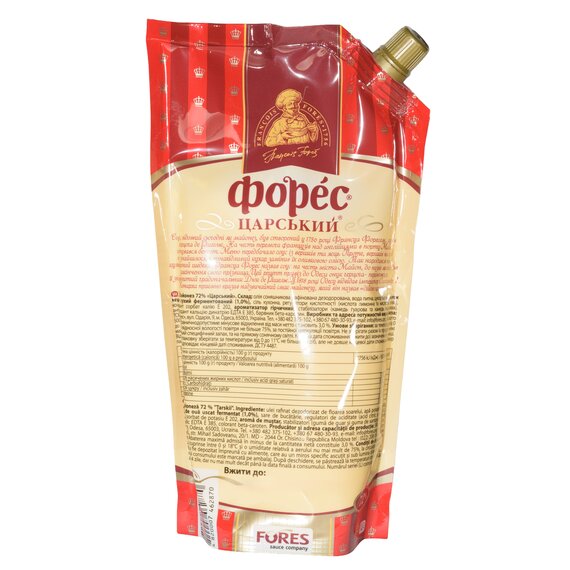 Майонез Форес Царський 72% 500 г, зображення 2