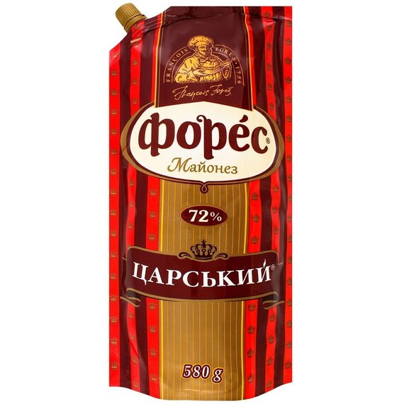 Майонез Форес Царский 72% 500 г