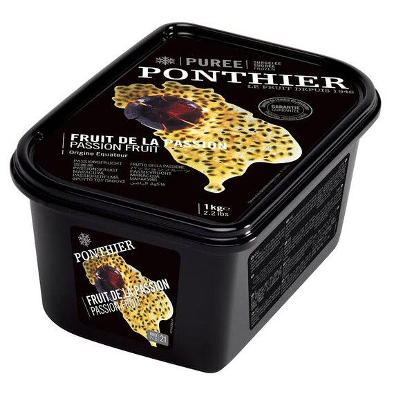 Заморожене пюре PONTHIER Маракуя 1 кг