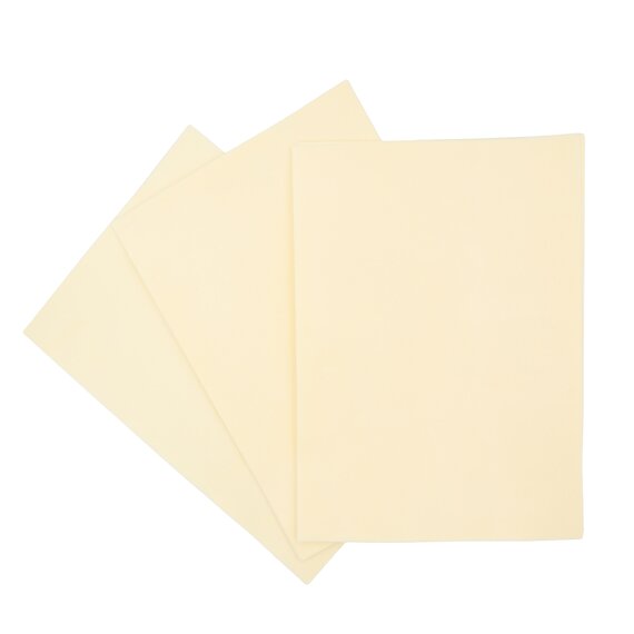 Пищевая подслащенная вафельная бумага U NIC Желтая А4 100 шт, Цвет: Желтый, изображение 2