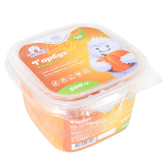 Замороженное пюре YetiCo Тыква 1 кг