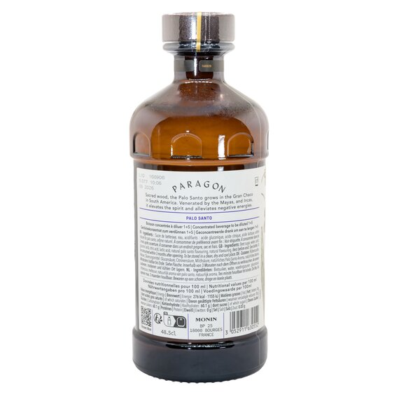 Кордіал Monin Paragon Palo Santo 485 мл, зображення 2