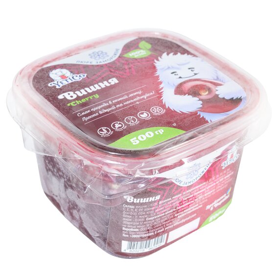 Замороженное пюре YetiCo Вишня 1 кг