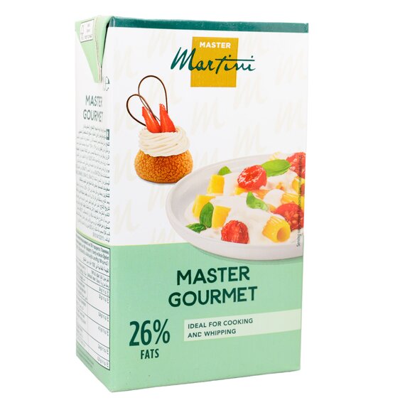 Вершки кулінарні Master Gourmet рослинні несолодкі 26% 1 л, зображення 2