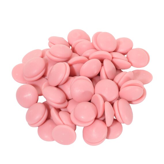 Розовый шоколад Callebaut Strawberry со вкусом клубники 500 г, изображение 2