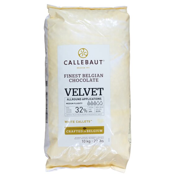 Белый шоколад Callebaut Velvet 1 кг