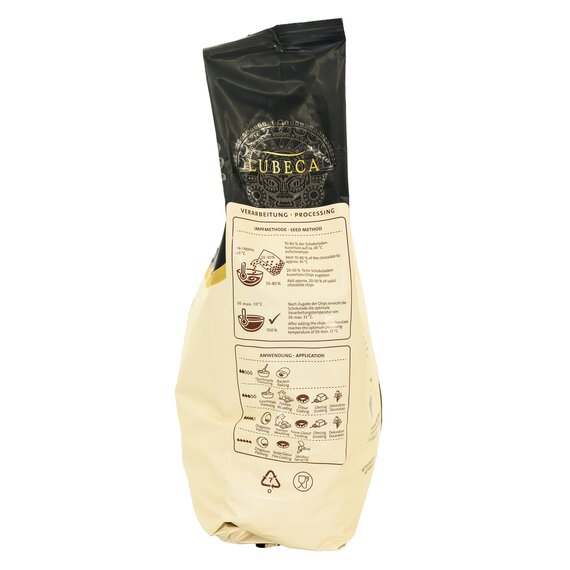 Білий шоколад Lubeca WEISSE 33% 5 кг, зображення 6