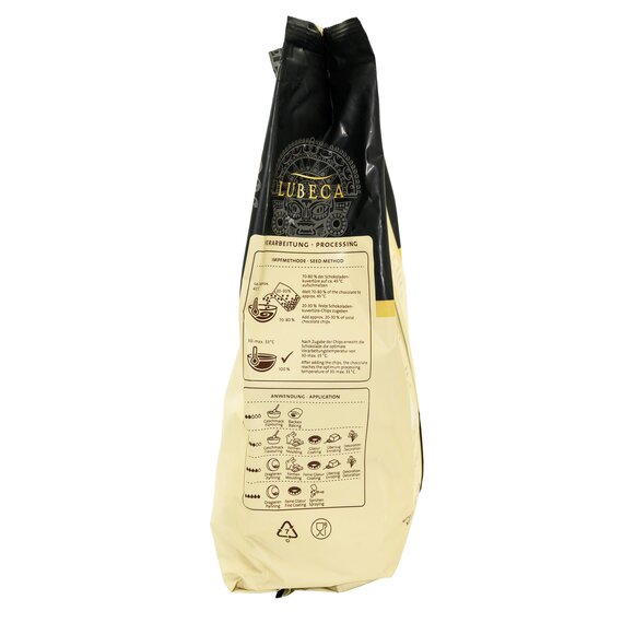 Белый шоколад Lubeca WEISSE 27% 5 кг, изображение 6