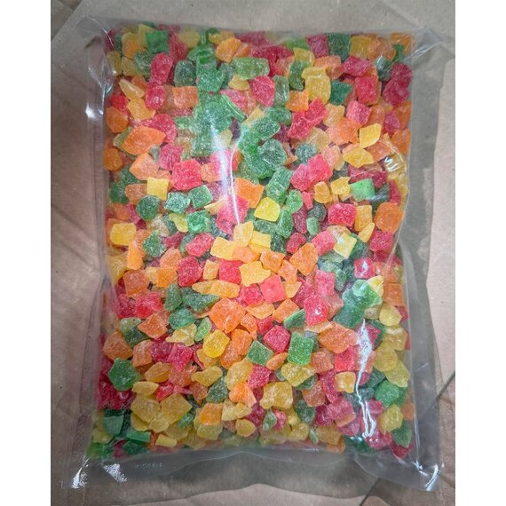 Ананасові цукати мікс 8-10 мм 1 кг, зображення 2