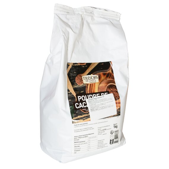 Какао-порошок 22%-24% TRESORS 1 кг, зображення 2