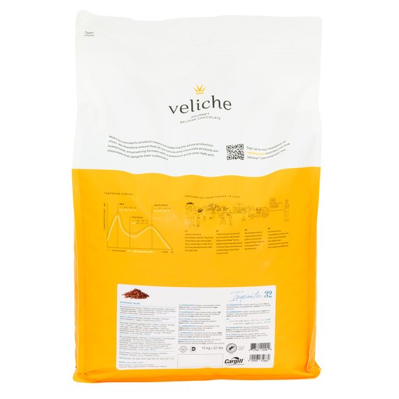 Молочный шоколад VELICHE MILK INSPIRATION 32% 10 кг, изображение 5