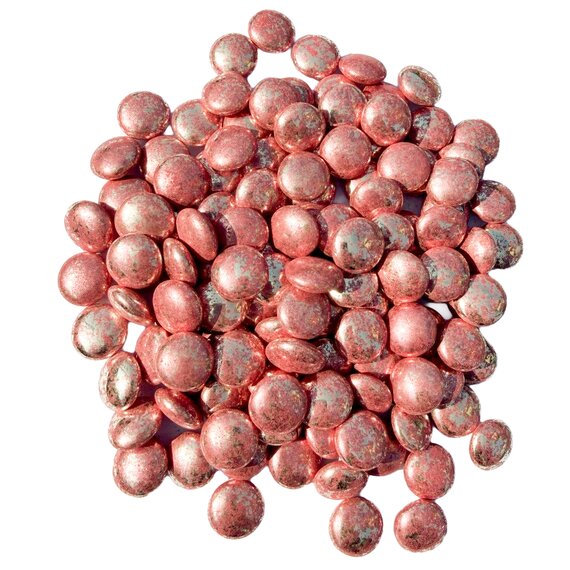 Конфетти овал розовые 15 мм 100 г, изображение 3