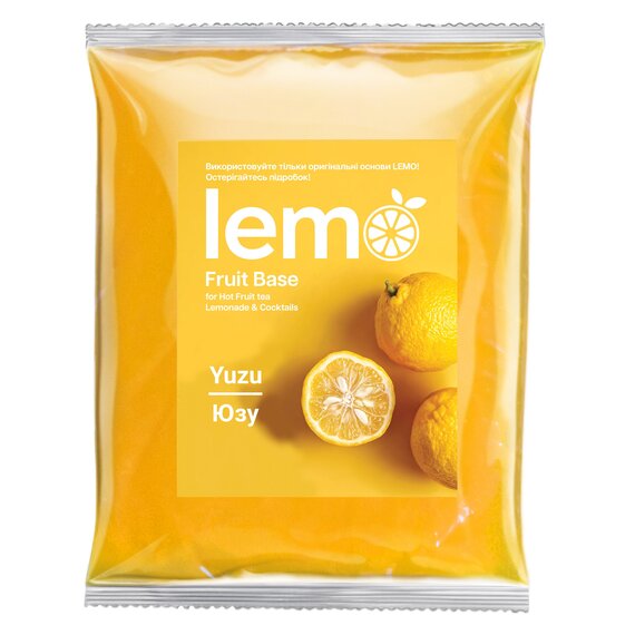 Основа для лимонада и чая (фруктовое пюре) Lemo Юдзу 1 кг