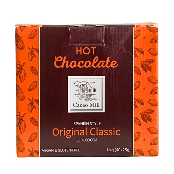 Гарячий шоколад Classic Original Cacao Mill у стіках 1 кг (40x25 г), зображення 3