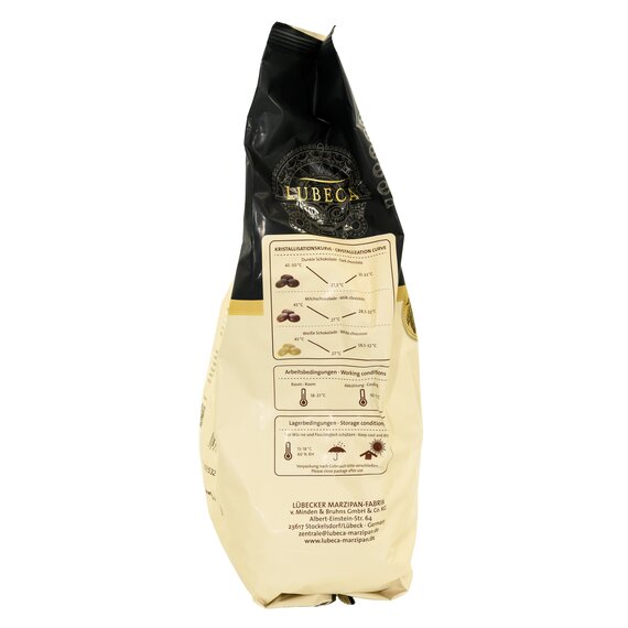 Белый шоколад Lubeca WEISSE 34% 5 кг, изображение 4