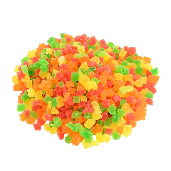 Ананасові цукати мікс 3-5 мм 1 кг