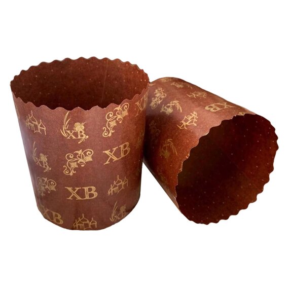 Форма для випікання пасок Великодня шоколад ХВ 110x85, 10 шт, Розмір: 110х85