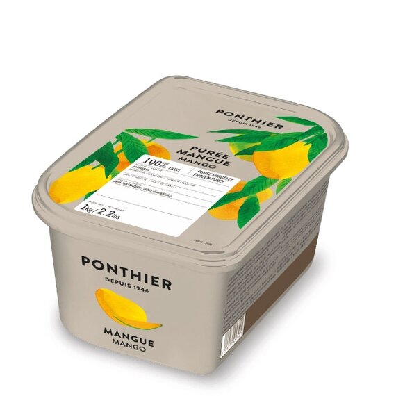 Заморожене пюре PONTHIER манго 1 кг, зображення 5