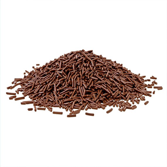 Шоколадная вермишель-густелла из темной глазури