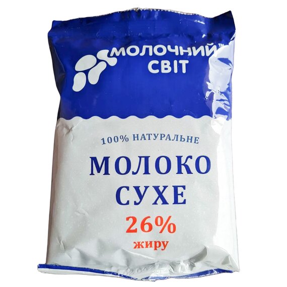 Молоко сухое Молочный Мир 26% цельное 250 г Молоко сухое Молочный Мир 26% цельное 250 г