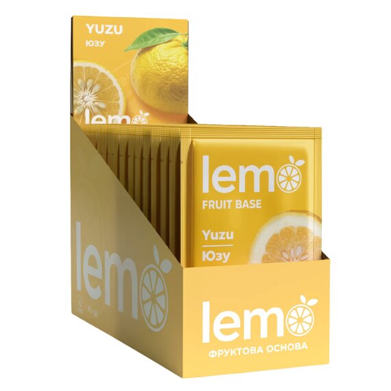 Основа для лимонаду та чаю Lemo Юзу порційне 15x45 г