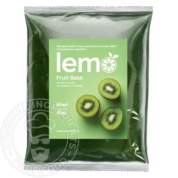 Основа для лимонада и чая (фруктовое пюре) Lemo «Киви» 1 кг