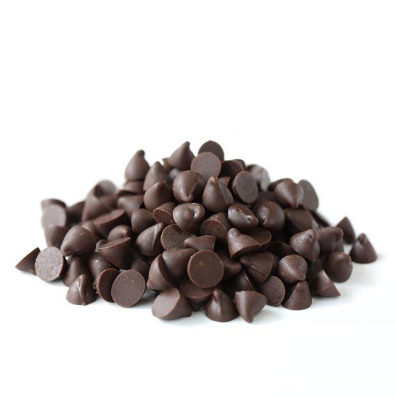 Термостабільні дропси із чорного шоколаду IBERCACAO, 44% какао-масла, 10000 шт/кг 500 г