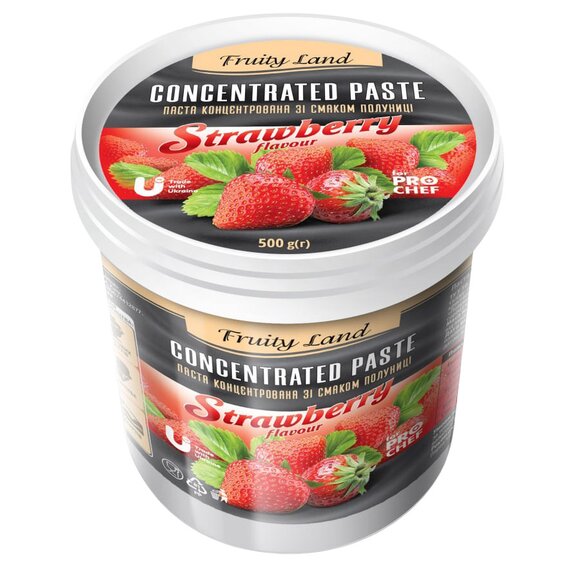Паста концентрована Fruity Land Полуниця 500 г
