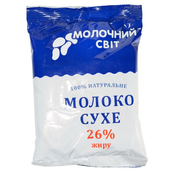 Молоко сухое Молочный Мир 26% цельное 250 г