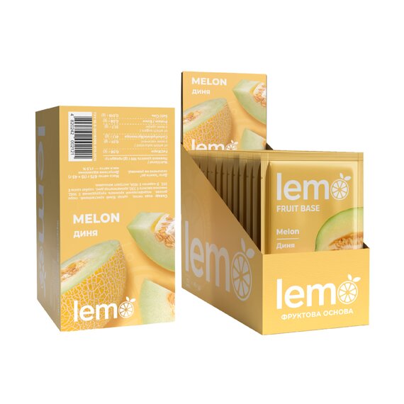 Основа-пюре Lemo Дыня порционное для напитков 15x45 г
