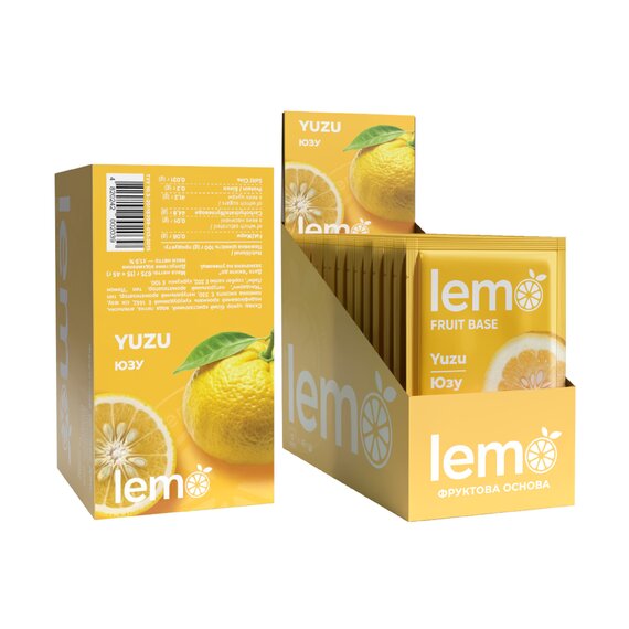 Основа-пюре Lemo Юзу порционное для напитков 15x45 г
