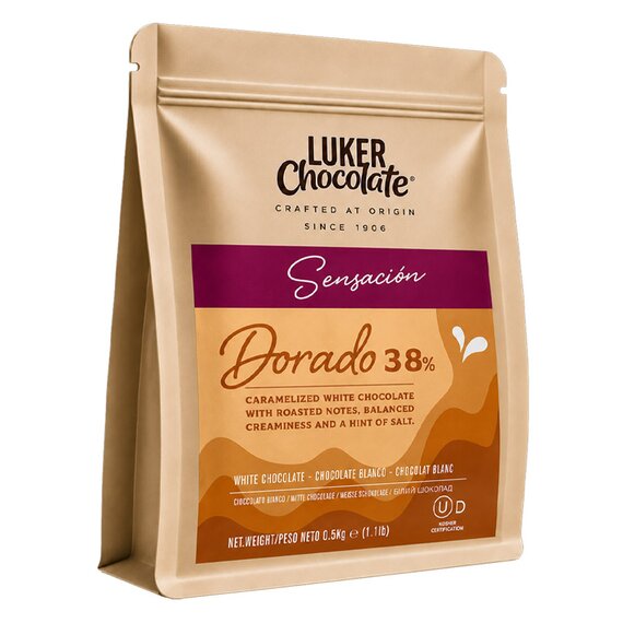 Білий шоколад Luker Chocolate DORADO 38% 500 г