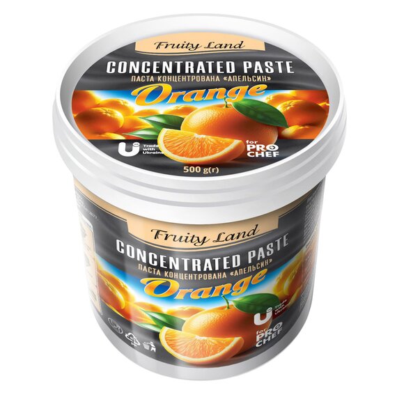 Паста концентрована Fruity Land Апельсин 500 г