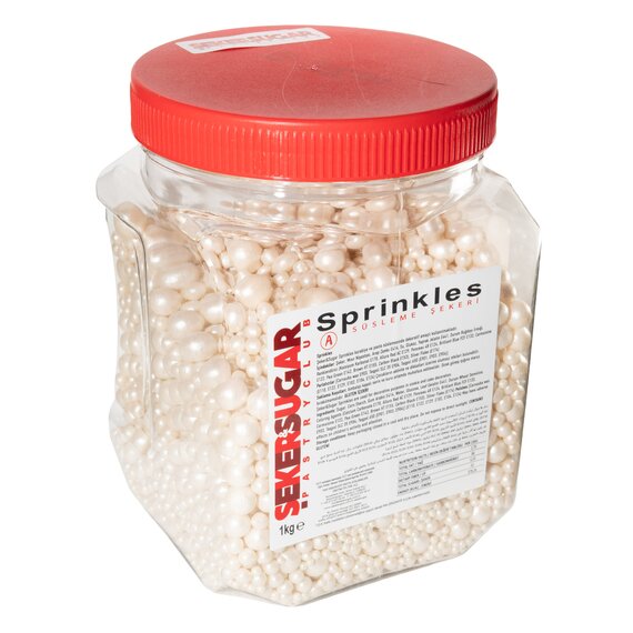 Жемчуг Свадебный микс Sekersugar 1 кг, изображение 3