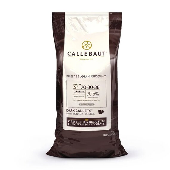 Черный шоколад Callebaut №70-30-38 10 кг