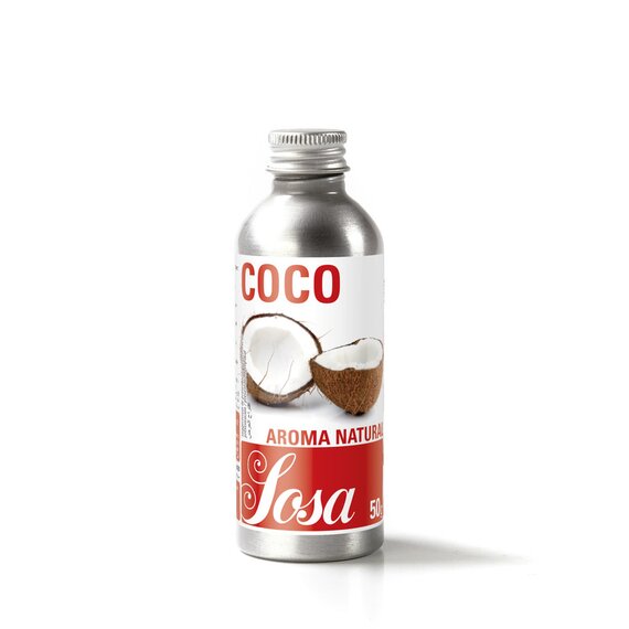 Рідкий харчовий ароматизатор кокос Sosa 50 г