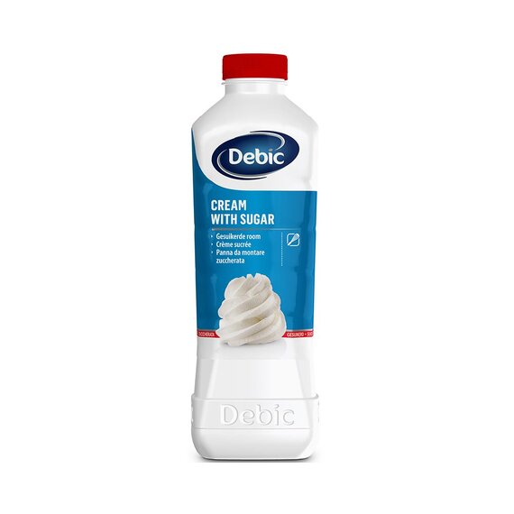 Сливки животные подслащенные Debic Sugared Cream 32% 2 л