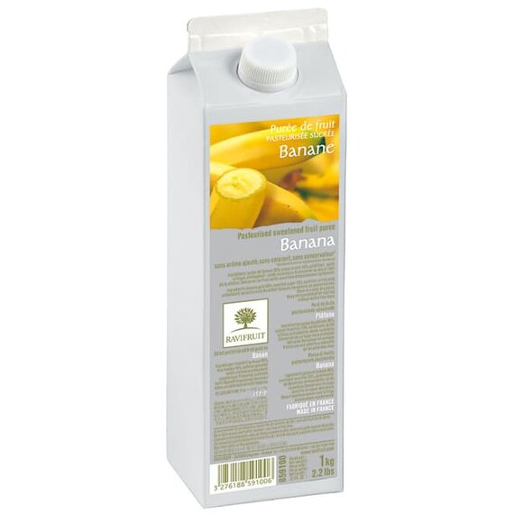 Пюре RAVIFRUIT Банан 1 кг