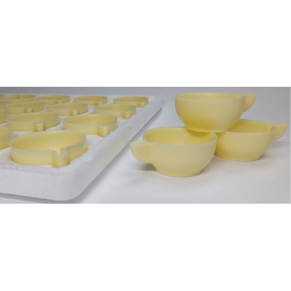 Шоколадні чашки кавові з білого шоколаду Callebaut 72 шт, зображення 3