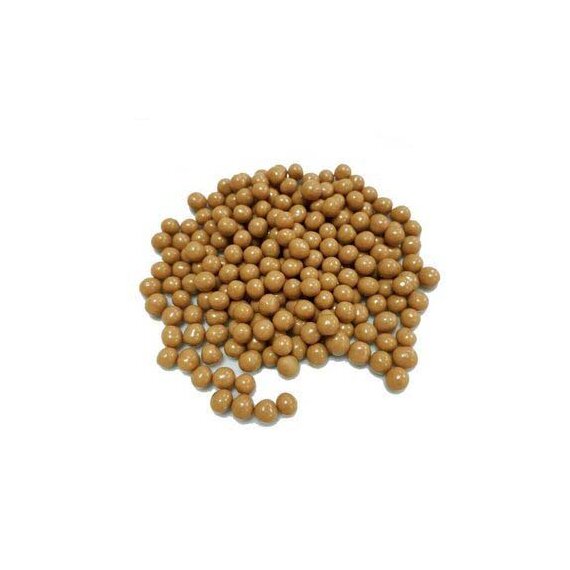 Декор із шоколаду зі смаком Солоної Карамелі Callebaut Crispearls Salted Caramel 200 г, зображення 2