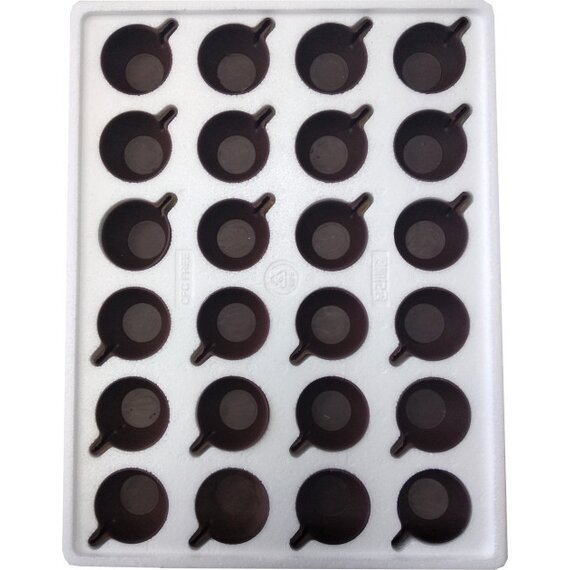 Шоколадні кавові чашки із чорного шоколаду Callebaut 72 шт, зображення 5 Шоколадні кавові чашки із чорного шоколаду Callebaut 72 шт, зображення 5