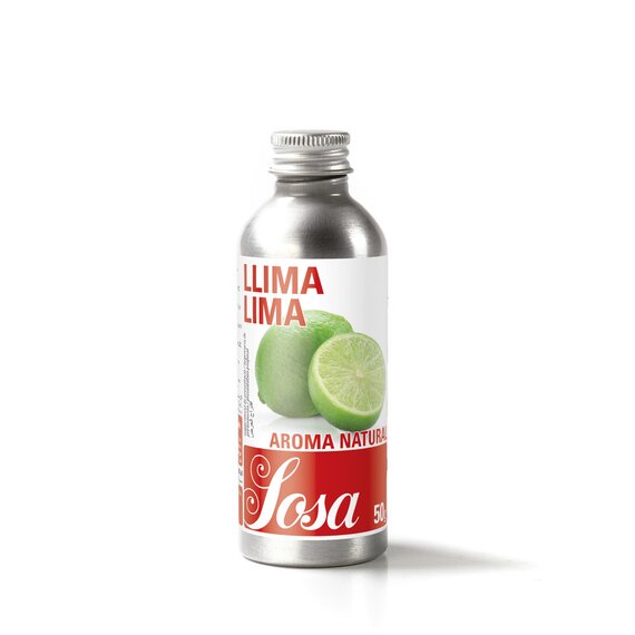 Рідкий харчовий ароматизатор лайм Sosa 50 г