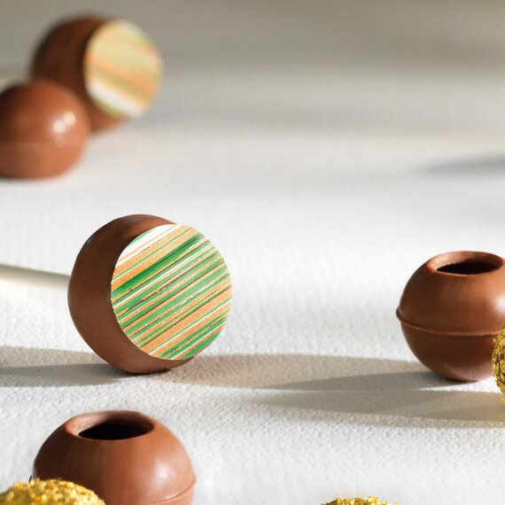 Трюфель корпус із молочного шоколаду Callebaut 126 шт