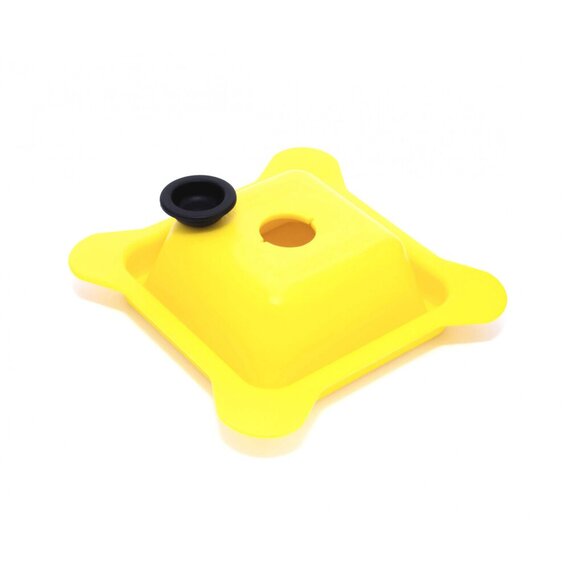 Чаша для блендера JTC, 1.5 литра с ножами, желтая (Бисфенол отсутствует), изображение 4