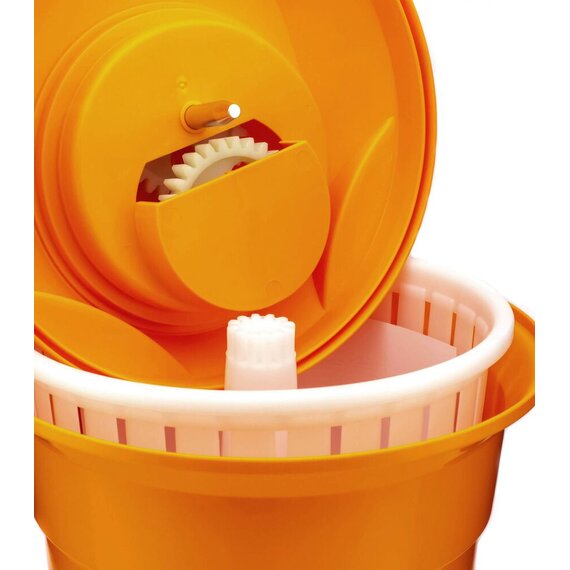 Сушарка для зелені та салату ручна зелена 25 л, Колір: Зелений, зображення 20 Сушарка для зелені та салату ручна зелена 25 л, Колір: Зелений, зображення 20