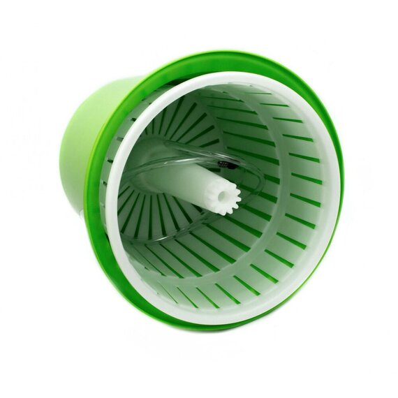Сушарка для зелені та салату ручна зелена 25 л, Колір: Зелений, зображення 19 Сушарка для зелені та салату ручна зелена 25 л, Колір: Зелений, зображення 19