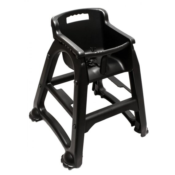 Детский стульчик для ресторана, черный, Цвет: Черный, изображение 7