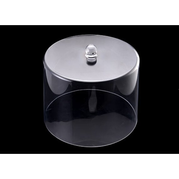 Кришка-ковпак для торта акрилова 31×24,5 см, зображення 2